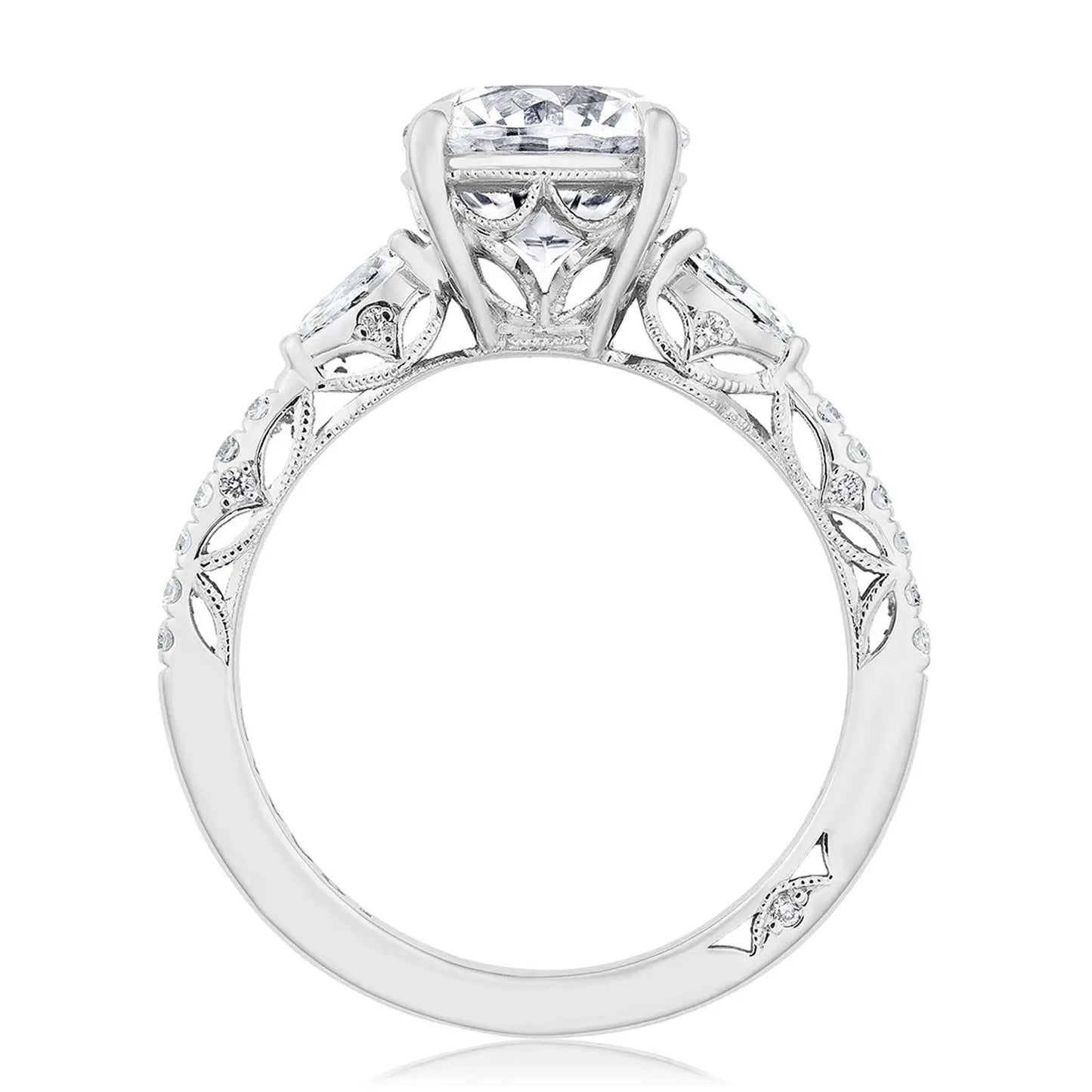 Dantela Round 3-Stone Engagement Ring Style # 2694 1.7 RD 7.5