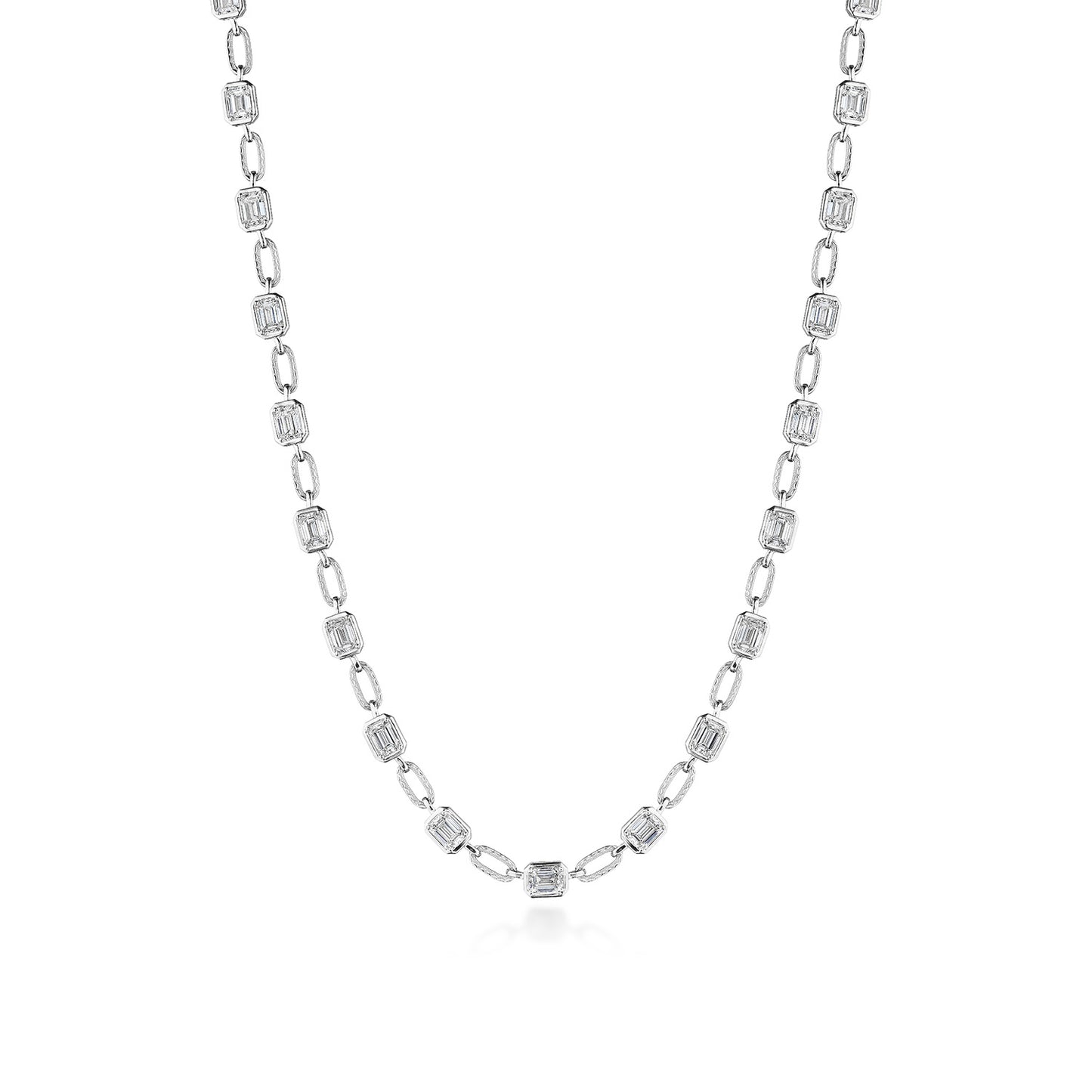 Lab Grown Diamond Necklace Style # FN825 EC