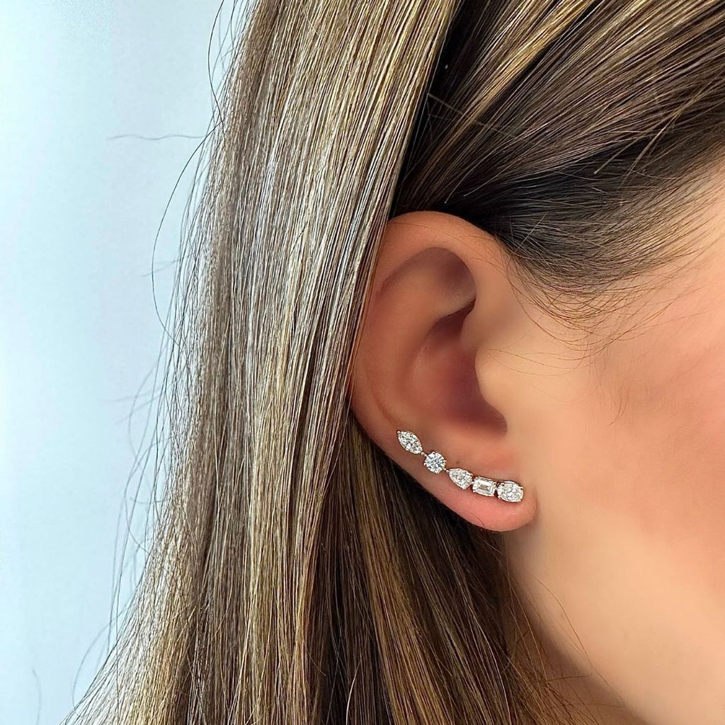 Multi Shape Ear Climbers