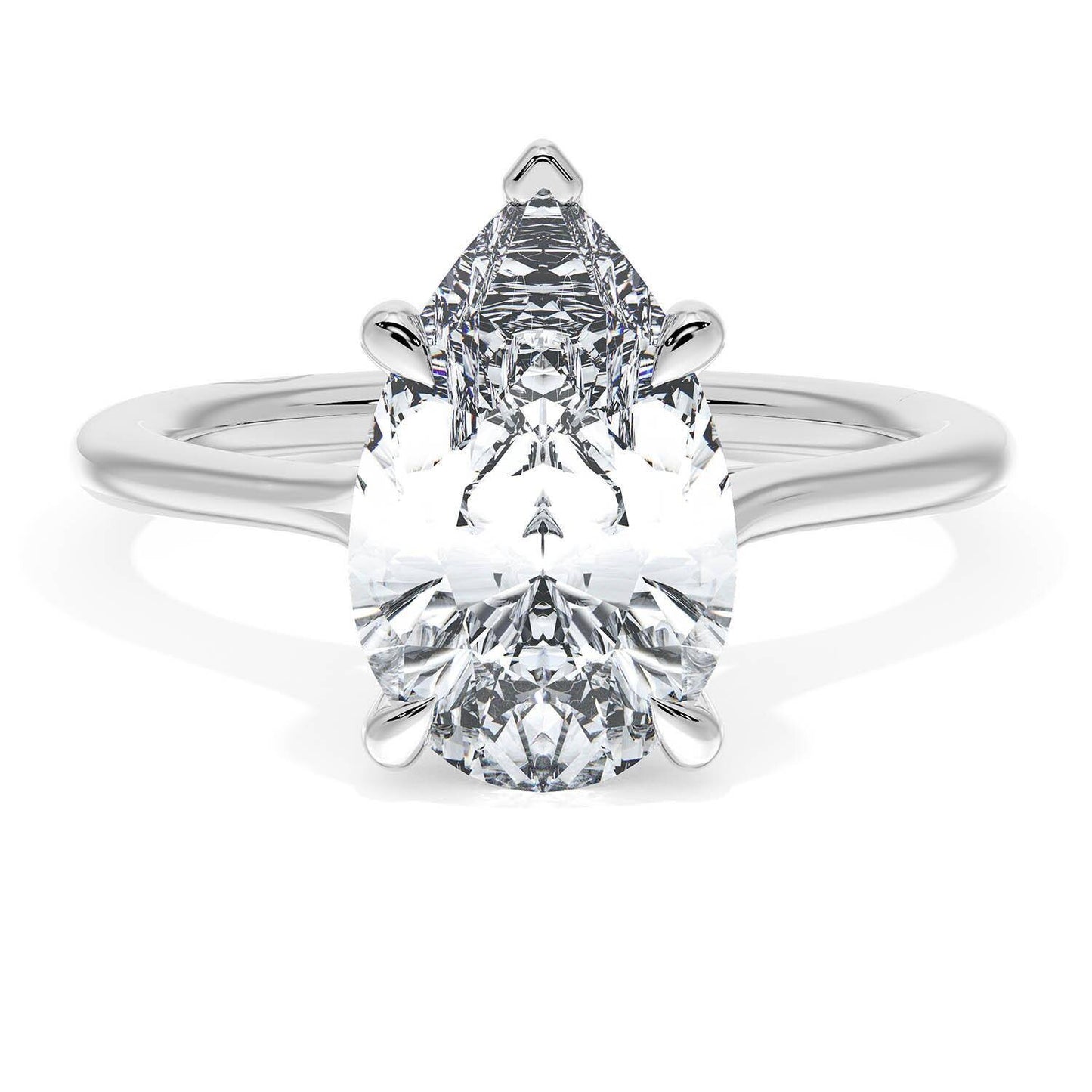 Pear Solitaire Engagement Ring | Style # HT 2588 PS