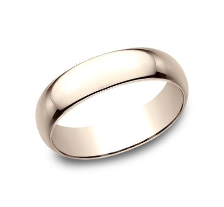 Benchmark White Gold 6mm Ring SKU 160W