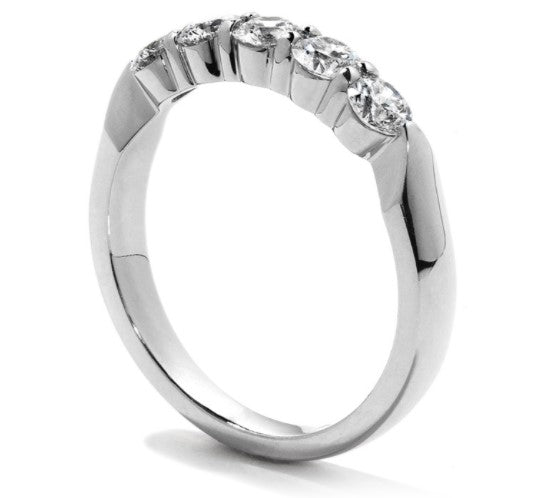 Five-Stone Wedding Band