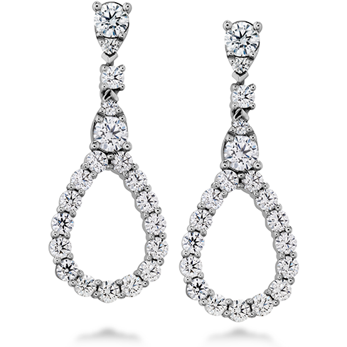 Aerial Diamond Drop Earrings