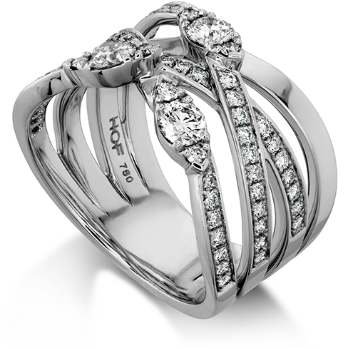 Aerial Diamond Right Hand Ring