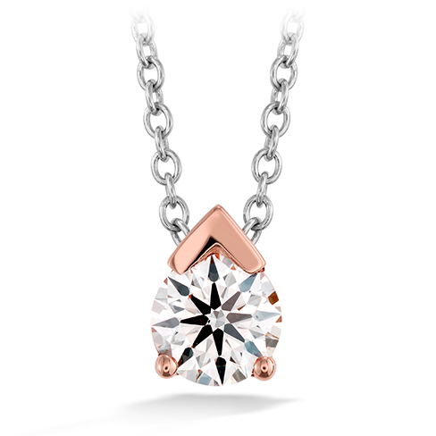 Aerial Single Diamond Pendant