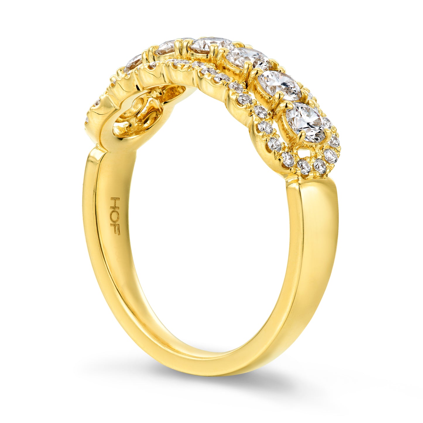 Aurora Seven Diamond Band