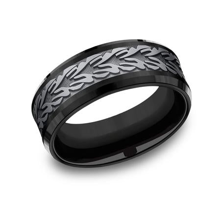 Forge Multi-Material 8mm Ring SKU CF128839BKTGTA
