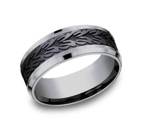 Forge Multi-Material 8mm Ring SKU CF108839BKTGTA
