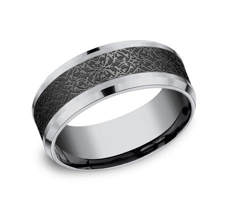 Forge Multi-Material 8mm Ring SKU CF128845BKTGTA