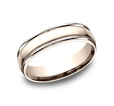 Benchmark White Gold 6mm Ring SKU CF15608W