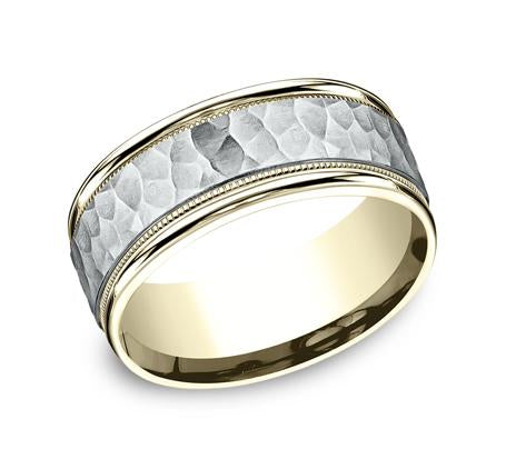 Benchmark White Gold 8mm Ring SKU CF158309W
