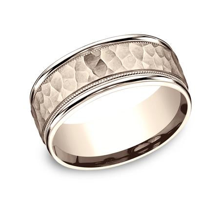 Benchmark Multi-Gold 8mm Ring SKU CF158308