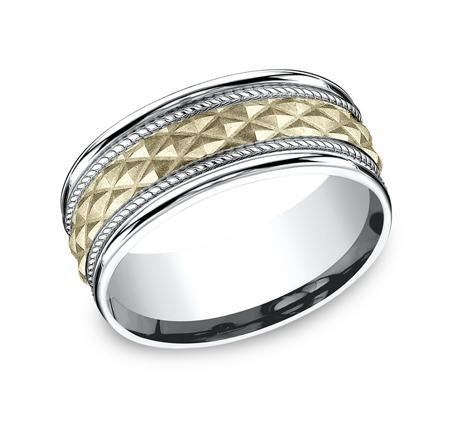Benchmark Multi-Gold 8mm Ring SKU CF178040