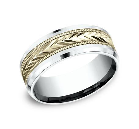 Benchmark Rose Gold 6mm Ring SKU RECF7603R