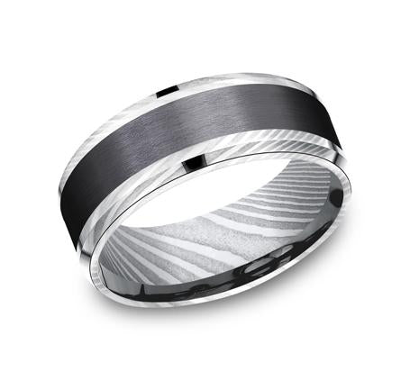 Ammara Stone Multi-Material 8mm Ring SKU CF288813BKTDS