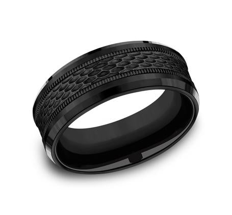 Ammara Stone White Gold 8mm Ring SKU CF408497W