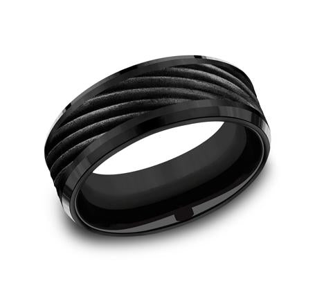 Ammara Stone Multi-Material 8mm Ring SKU CF398744BKTR