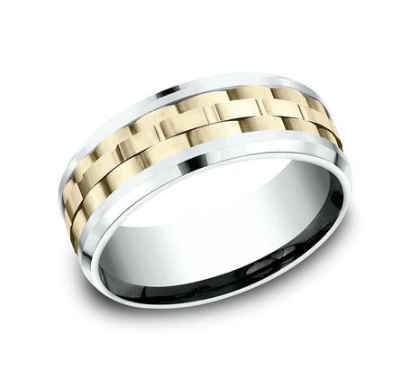 Ammara Stone Multi-Material 8mm Ring SKU CF458672BKTW
