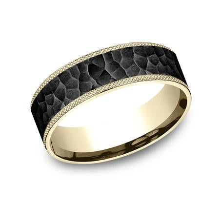 Ammara Stone Multi-Material 7mm Ring SKU CF447771BKTY