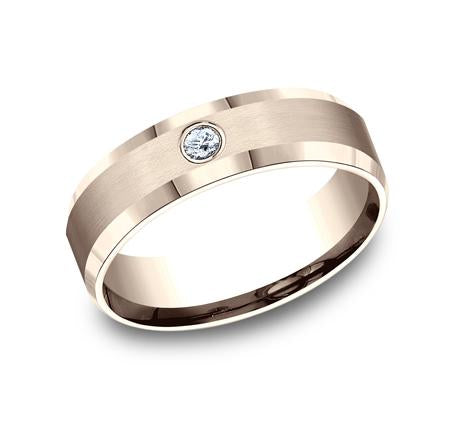 Benchmark Yellow Gold 6mm Diamond Ring SKU CF526127Y