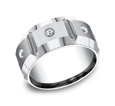 Benchmark Rose Gold 8mm Diamond Ring SKU CF528159R