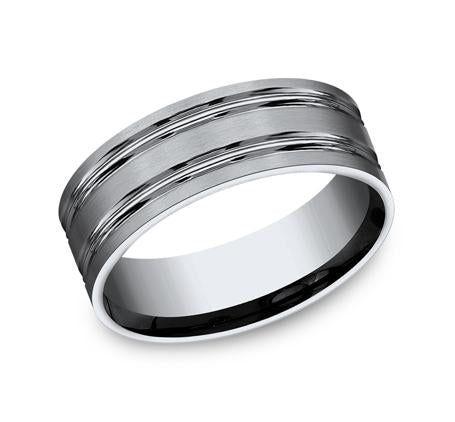 Forge Titanium 8mm Ring SKU CF68423T