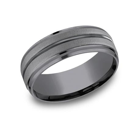 Benchmark White Gold 8mm Ring SKU CF68484W