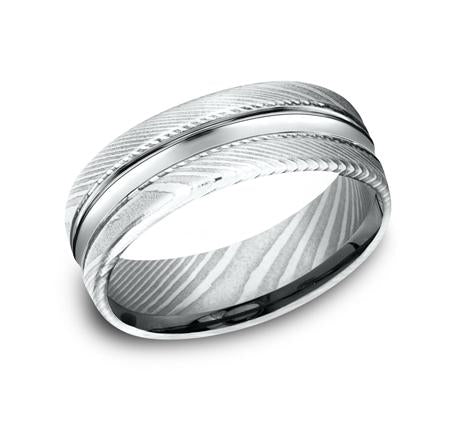 Forge Black Titanium 7.5mm Ring SKU CF717505BKT