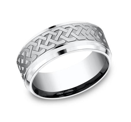 Benchmark Rose Gold 8mm Ring SKU CF808361R