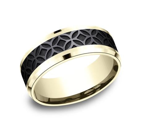 Ammara Stone Multi-Material 8mm Ring SKU CF948847BKTY