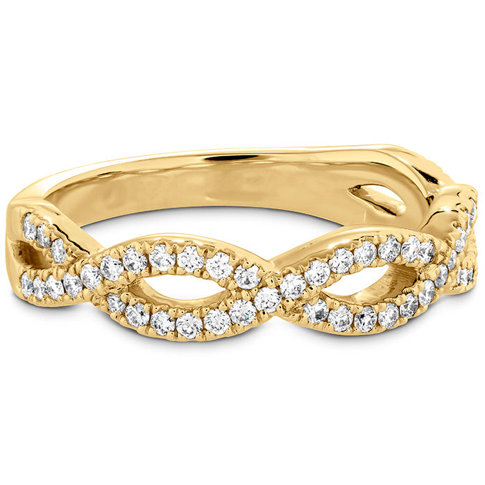 Destiny Twist Diamond Band