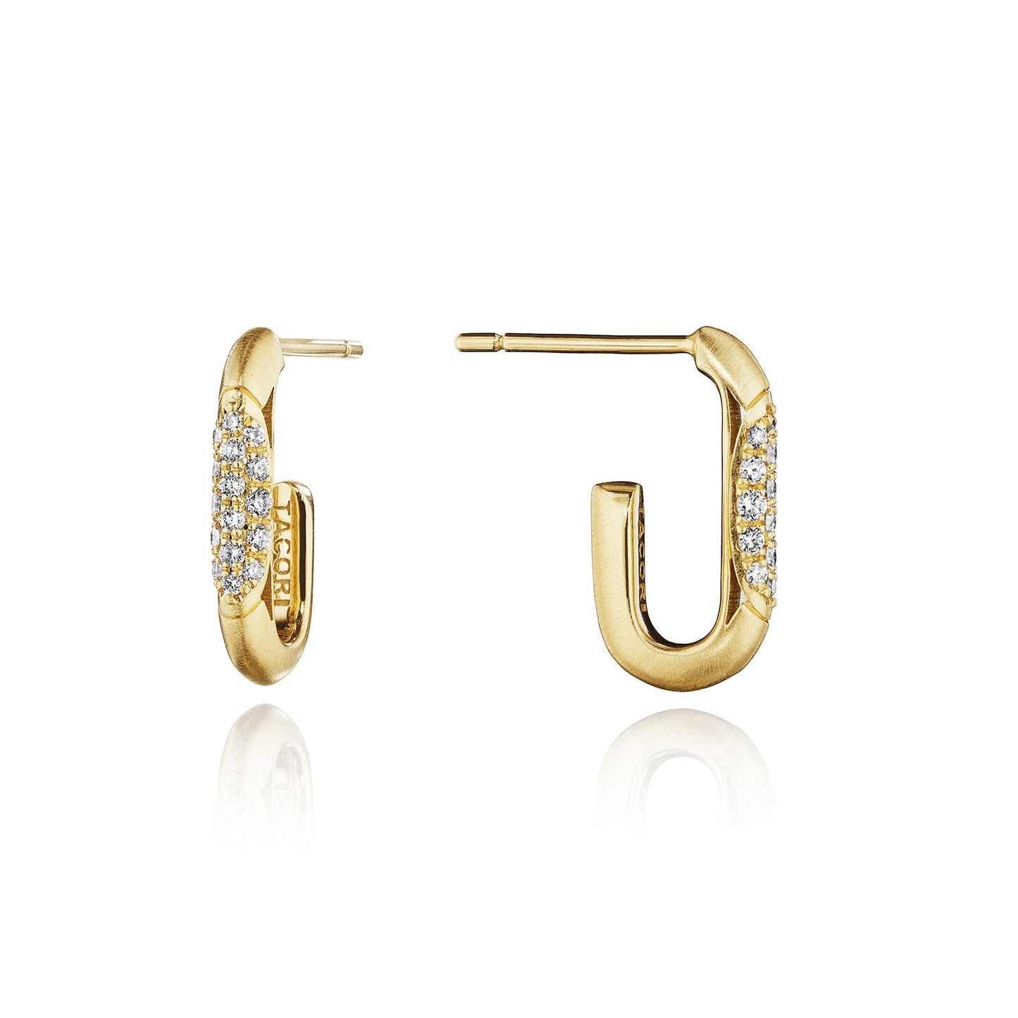 Crescent Eclipse Single Link Earrings Style # FE 821