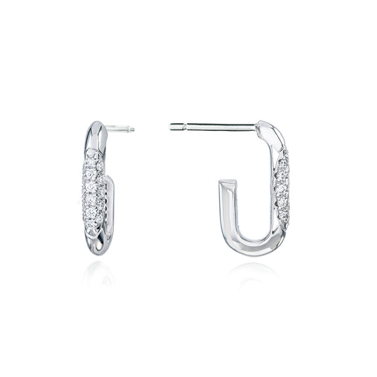 Crescent Eclipse Single Link Earrings Style # FE 821