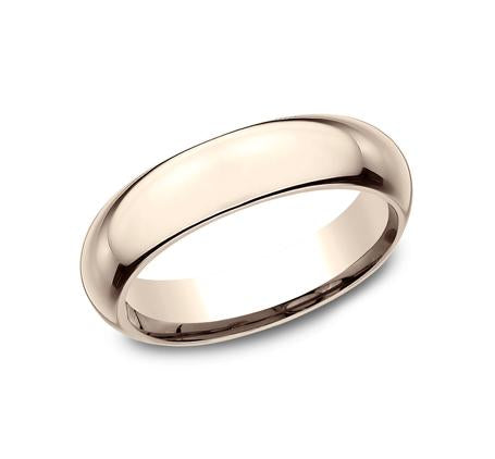 Benchmark Yellow Gold 5mm Ring SKU HDCF150Y