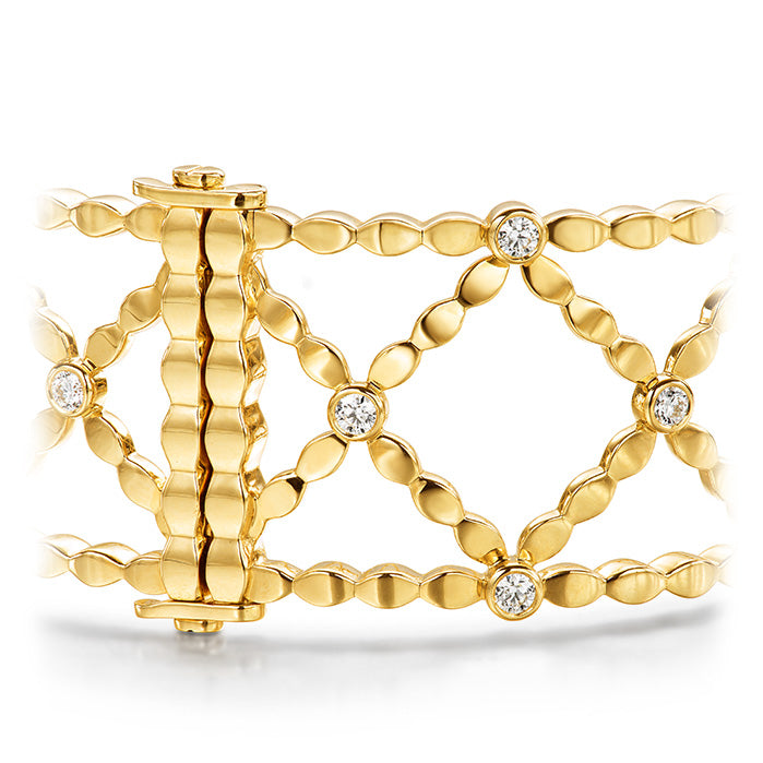 Lorelei Lattice Diamond Bangle