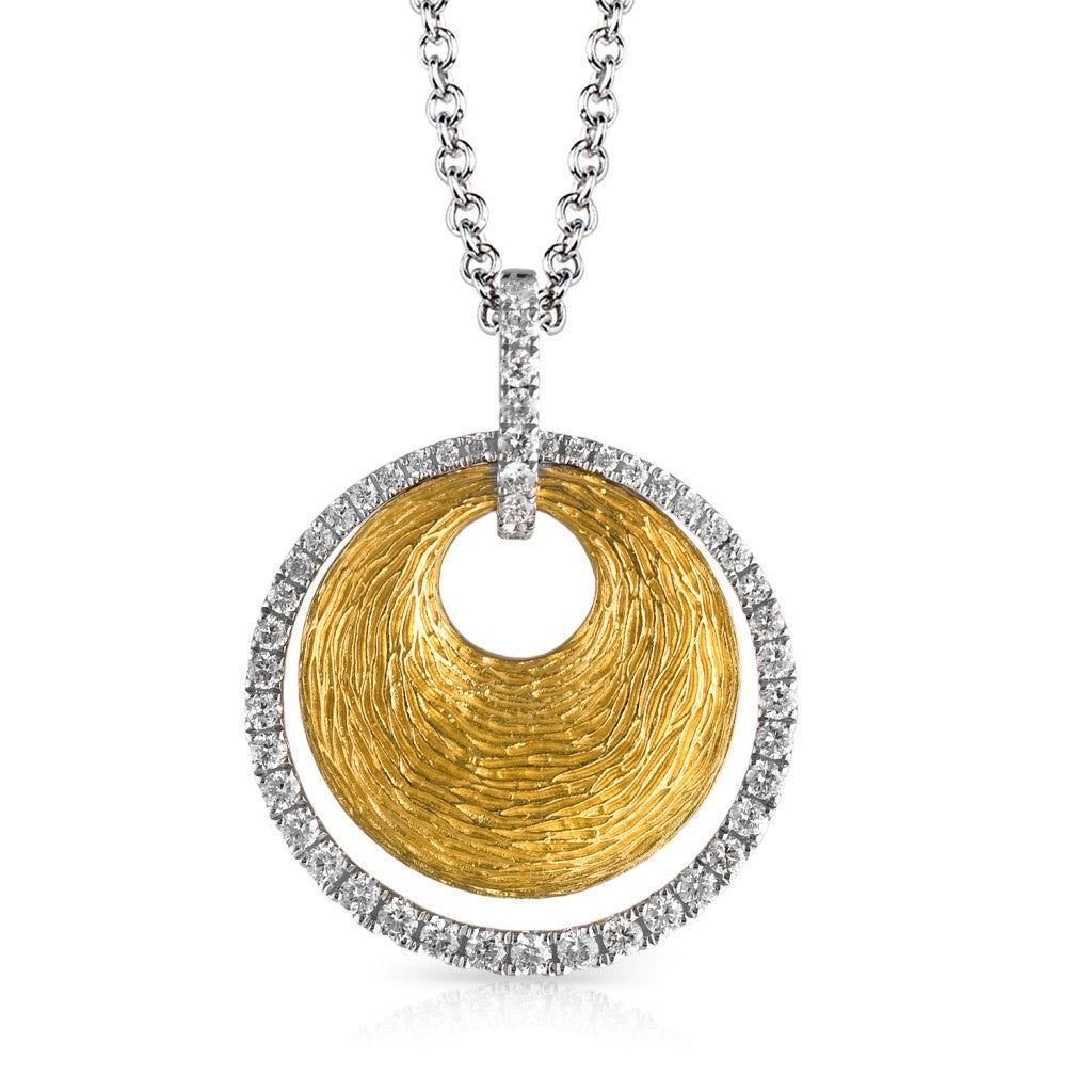 Simon G Contemporary Pendant - #MP1523-A - Fabled Collection