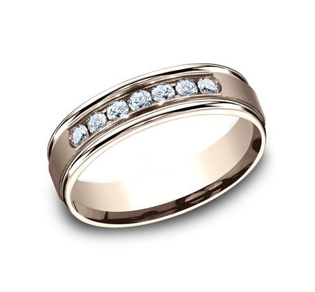 Benchmark Palladium 6mm Diamond Ring SKU RECF516516PD
