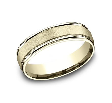 Benchmark Rose Gold 6mm Ring SKU RECF7602R