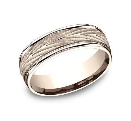 Benchmark White Gold 7mm Ring SKU RECF77337W