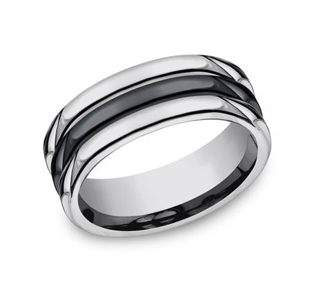 Forge Tungsten 8mm Ring SKU RECF78862CMTG