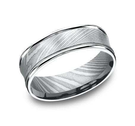 Macy's titanium mens ring sale