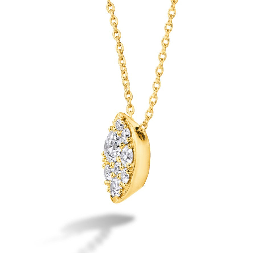 Tessa Diamond Navette Pendant