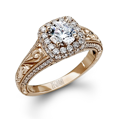 Zeghani Engagement Ring - #ZR941