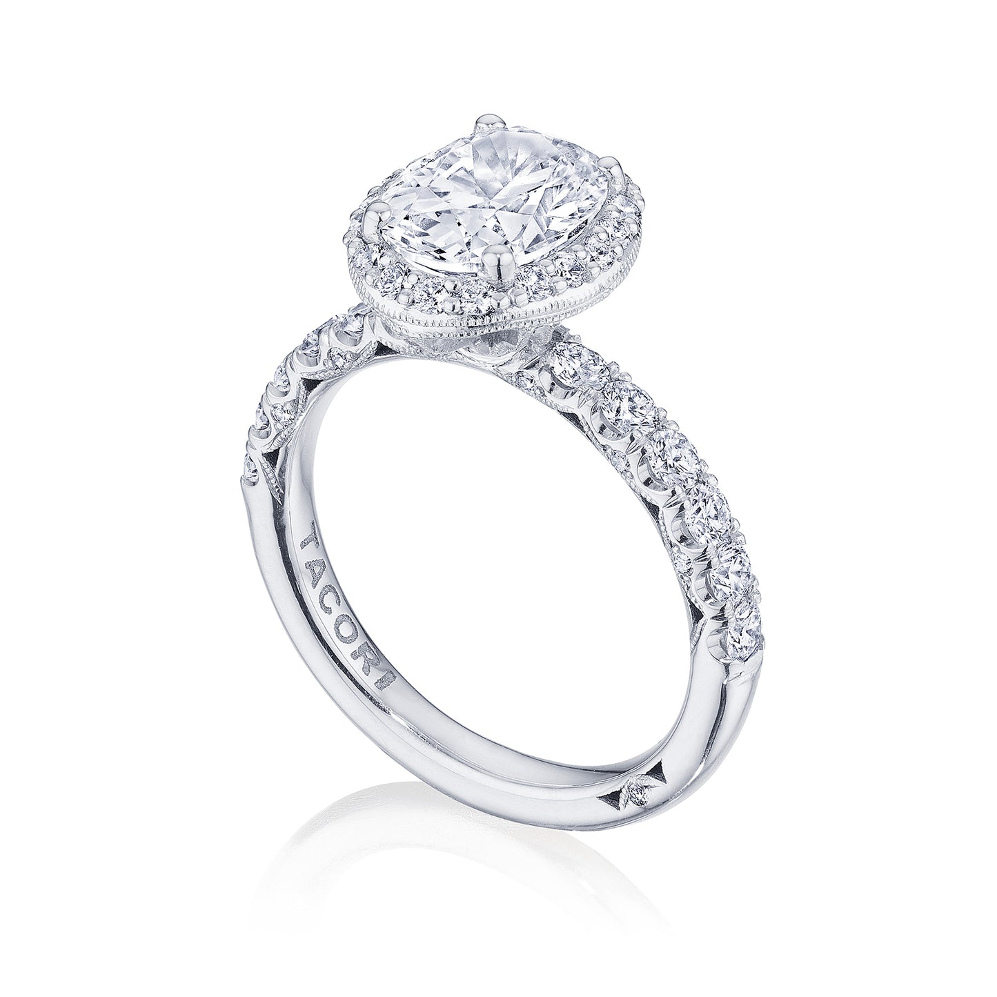 Petite Crescent Style # HT 2572 2.5 OV