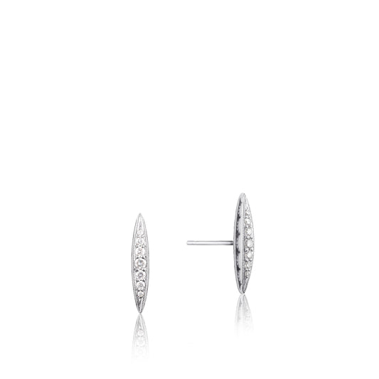 Ivy Lane Pave Marquise Stud Earring Style # SE216