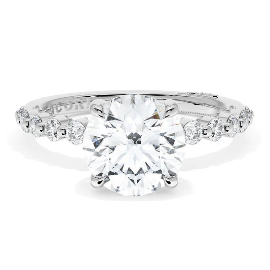 Round Solitaire Engagement Ring # 2666 2.5 RD 9.5