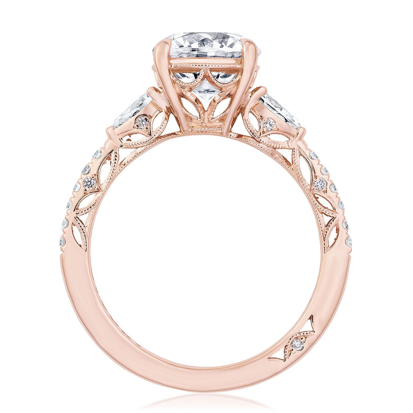 Dantela Round 3-Stone Engagement Ring Style # 2694 1.7 RD 7.5