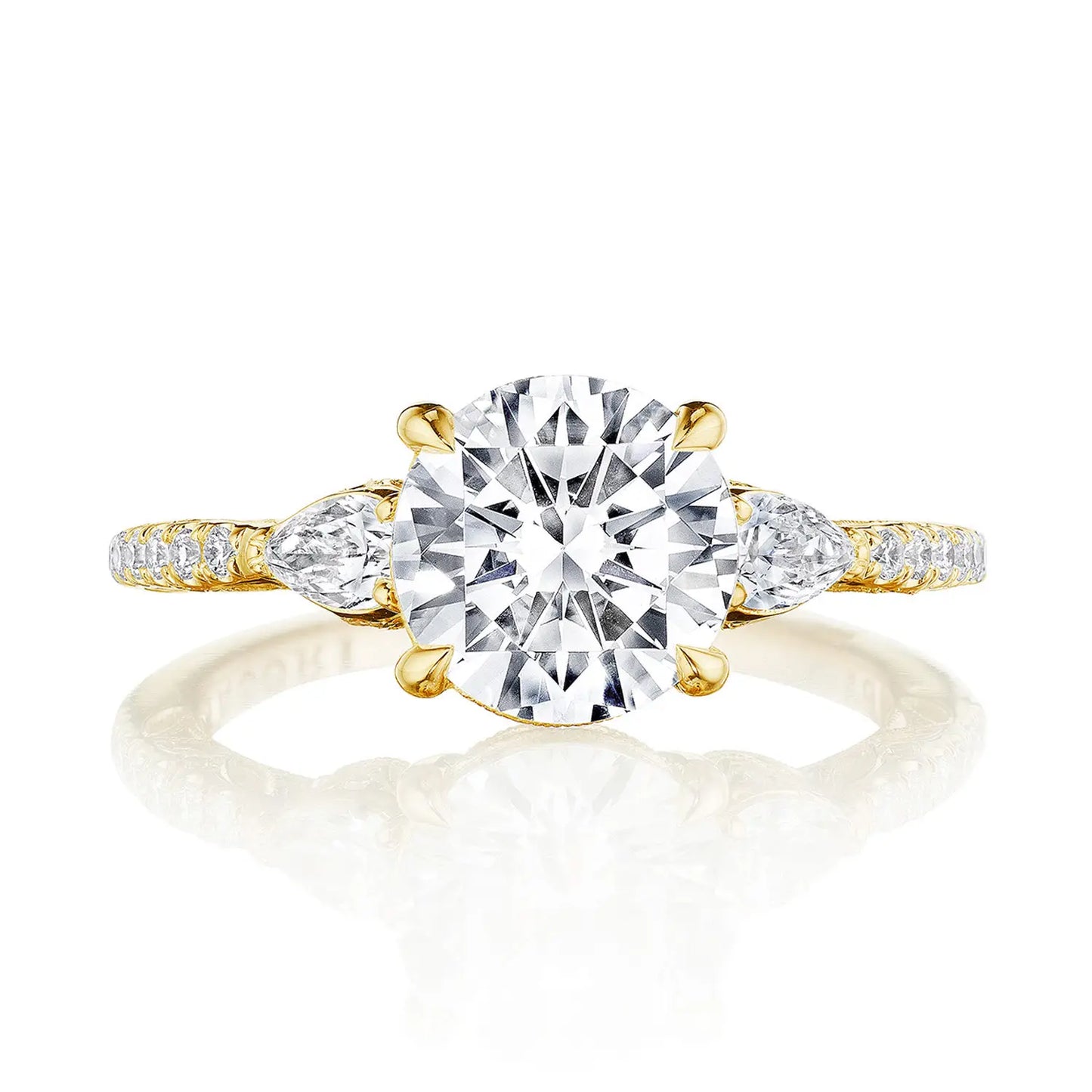 Dantela Round 3-Stone Engagement Ring Style # 2694 1.7 RD 7.5