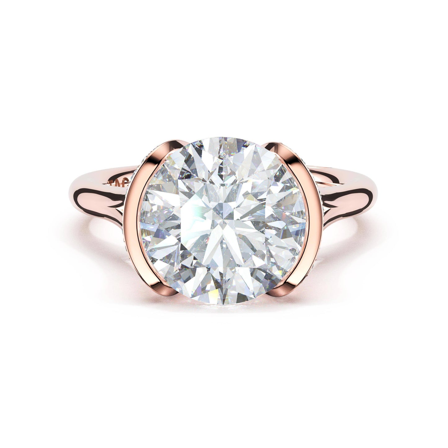 Round Solitaire Engagement Ring | Style #4252 RD