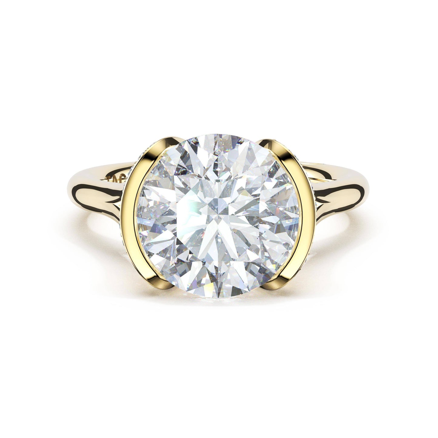 Round Solitaire Engagement Ring | Style #4252 RD